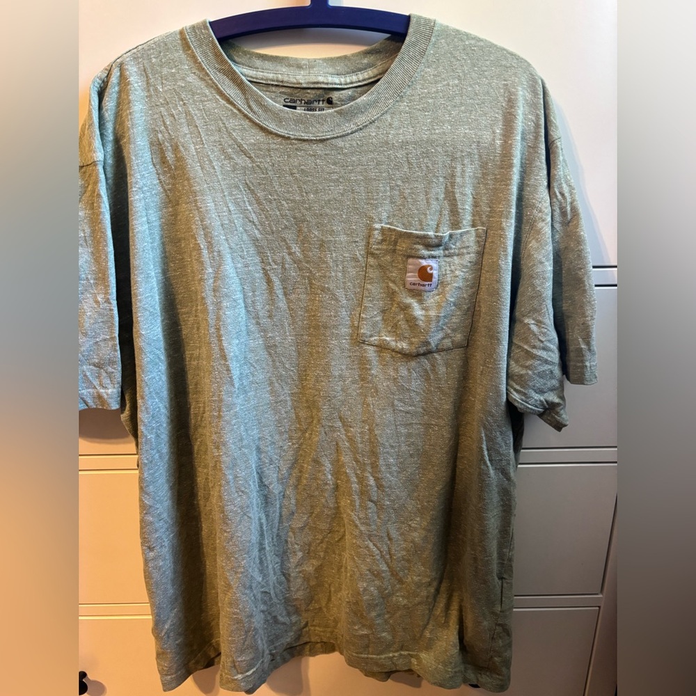 Men's Carhartt Green T-Shirt